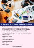 8 Benefits of Hiring a Website Designer PowerPoint PPT Presentation