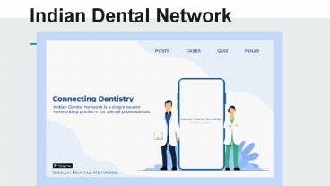 Networking app-dental Professional