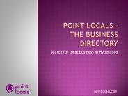 Best Online Local Business Directory Sites | Point Locals
