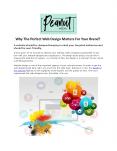 Why The Perfect Web Design Matters For Your Brand? PowerPoint PPT Presentation