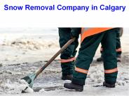 Snow Removal Company in Calgary