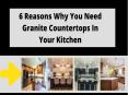 6 Reasons Why You Need Granite Countertops In Your Kitchen PowerPoint PPT Presentation