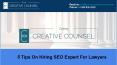 5 Tips On Hiring SEO Expert For Lawyers | PPT PowerPoint PPT Presentation