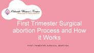 First Trimester Surgical Abortion