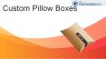 Get Customized Pillow Boxes Wholesale At ThePackagingBase
