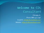 CDL Consultant - CDL Speeding Tickets