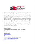 Scrap Car Brampton (1) PowerPoint PPT Presentation