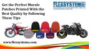 Get the Perfect Morale Patches