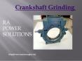 Crankshaft repair | Crankshaft Grinding – Marineengine PowerPoint PPT Presentation