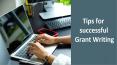 Tips for successful grant writing PowerPoint PPT Presentation
