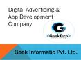 Geek Tech | App Development & Digital Marketing Agency - Contact Now PowerPoint PPT Presentation