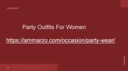 Party Outfits For Women - Ammarzo