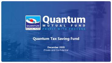 Quantum Tax Saving Fund