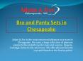 Bra and Panty Sets in Chesapeake PowerPoint PPT Presentation
