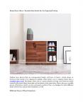 Home Decor Ideas - Wooden Shoe Racks For An Organised Living PowerPoint PPT Presentation