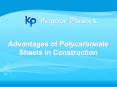 Advantages of Polycarbonate Sheets in Construction PowerPoint PPT Presentation