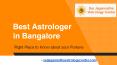 Best Astrologer in Bangalore PowerPoint PPT Presentation