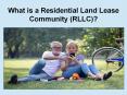What is a Residential Land Lease Community (RLLC) PowerPoint PPT Presentation