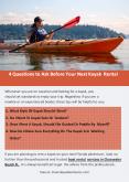 4 Questions to Ask Before Your Next Kayak Rental PowerPoint PPT Presentation