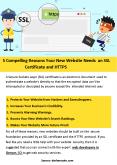 5 Compelling Reasons Your New Website Needs an SSL Certificate and HTTPS PowerPoint PPT Presentation