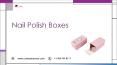 Nail polish boxes Printed logo & Design in Texas