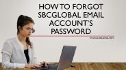 How to Change Sbcglobal Email Password?