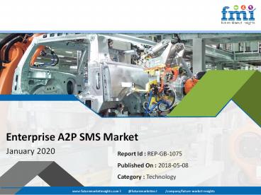 Enterprise A2P SMS Market