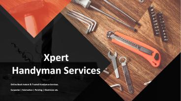 Fabrication Service in Delhi | Xperthandyman