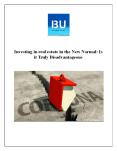 Investing in real estate in the New Normal PowerPoint PPT Presentation