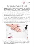 Top Trending Products Of 2020 PowerPoint PPT Presentation