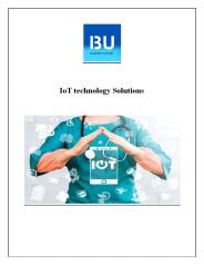 IoT technology Solutions
