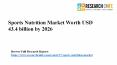 Sports Nutrition Market Size US$ 43.4 billion by 2026 PowerPoint PPT Presentation
