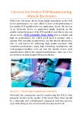 3 Secrets For Perfect PCB Manufacturing - Miracle Electronics PowerPoint PPT Presentation