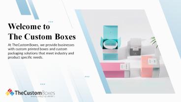 Cream Boxes highlights the incredible features of the cream