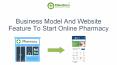 Business Model And Website Feature To Start Online Pharmacy PowerPoint PPT Presentation