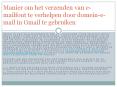 Manier om het verzenden van e-mailfout te verhelpen door domein-e-mail in Gmail te gebruiken PowerPoint PPT Presentation