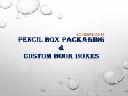 Pencil box packaging