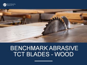 TCT Blades For Wood