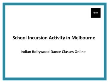 School Incursion Activity in Melbourne