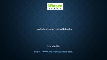Rosén Innovation-aircraftchocks