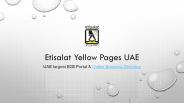 UAE largest B2B Portal & Online Business Directory