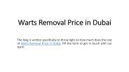 Warts Removal Price in Dubai (1)