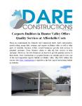 Carports Builders in Hunter Valley Offers Quality Services at Affordable Costs PowerPoint PPT Presentation