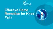Effective Home Remedies for Knee Pain