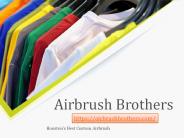 Custom Airbrush Cartoon Shirts