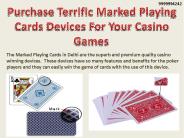 Invisible Printing Playing Cards Cheating | Spy Cards