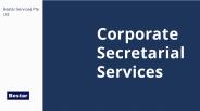Corporate Secretarial  Services