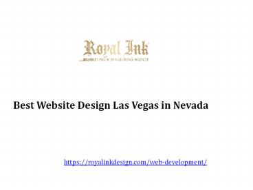 Website Design Las Vegas in Nevada