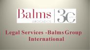Legal Services - Balms Group International