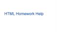 HTML Homework Help PowerPoint PPT Presentation